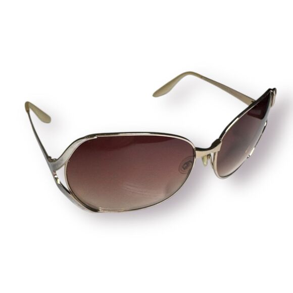 Barton Perreira Emmanuelle 63 Sunglasses Beige Frame Brown‎ Lenses 63-14-120mm main image 10